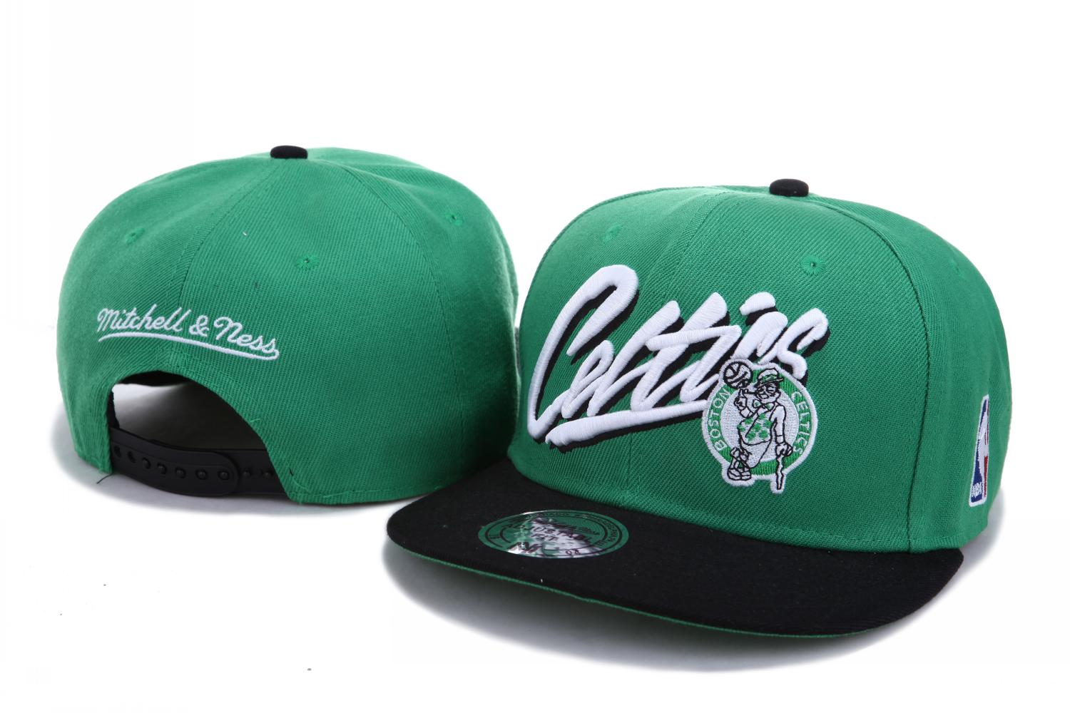 NBA Boston Celtics M&N Snapback Hat NU15